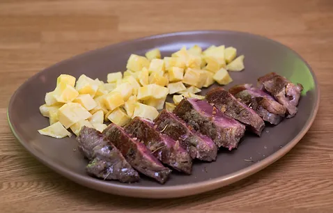 ⭐ Entrecot con Patatas