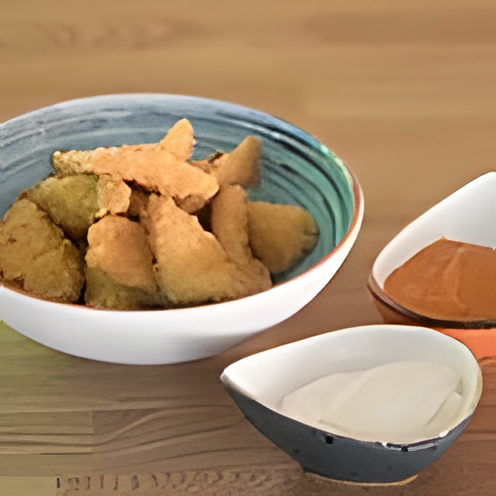 Fingers de Pollo con curry